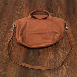 Leather Longchamp bag!