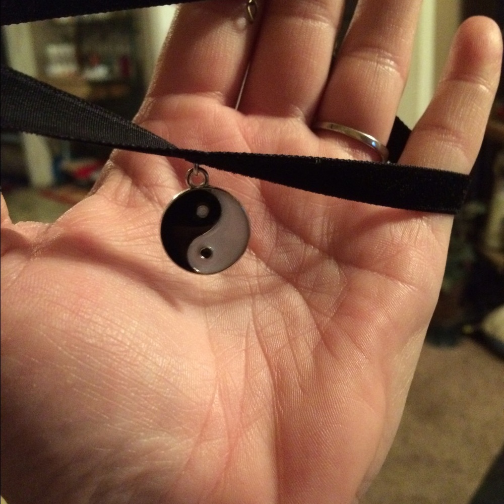 Variety of black chokers