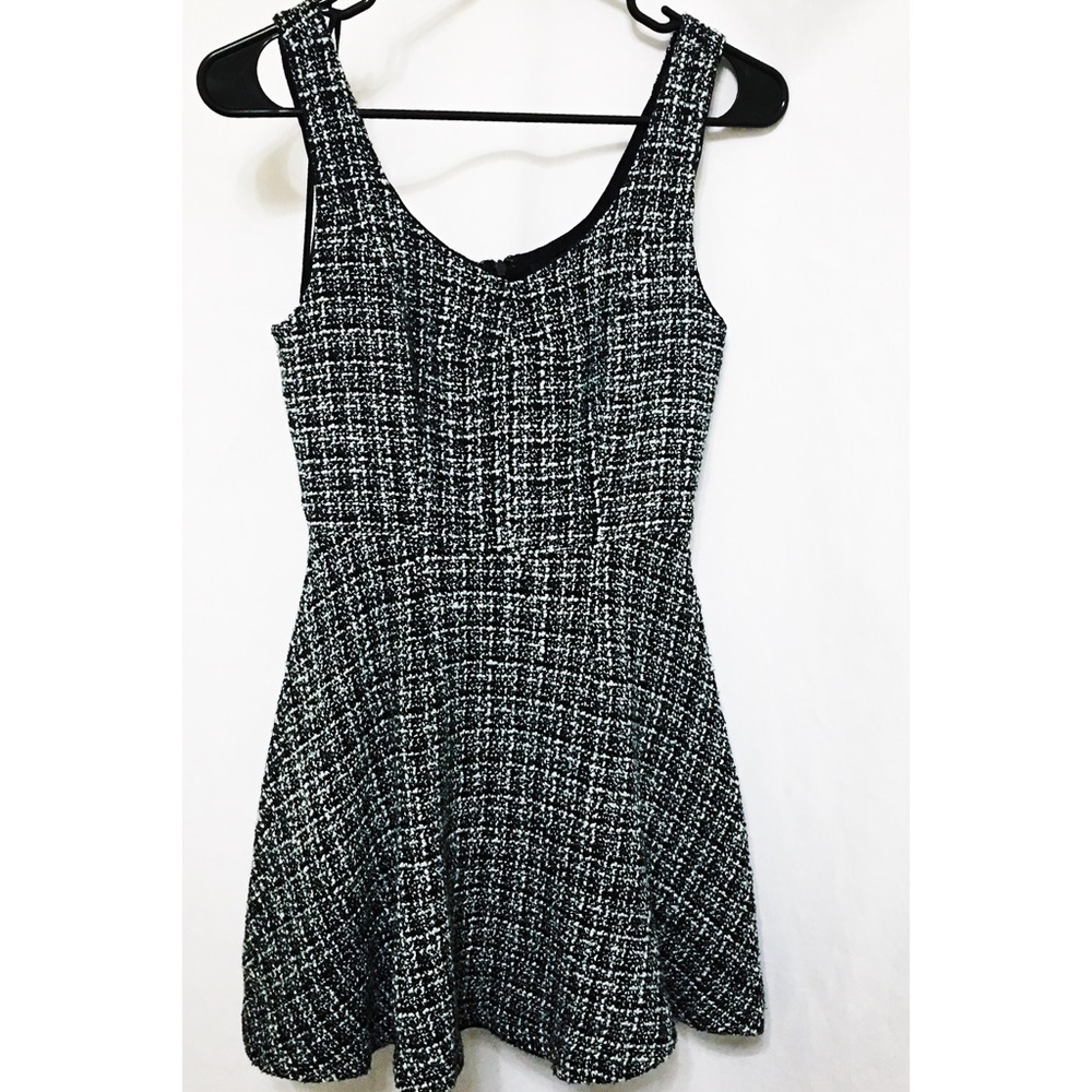 🔥🖤 Black and White dress