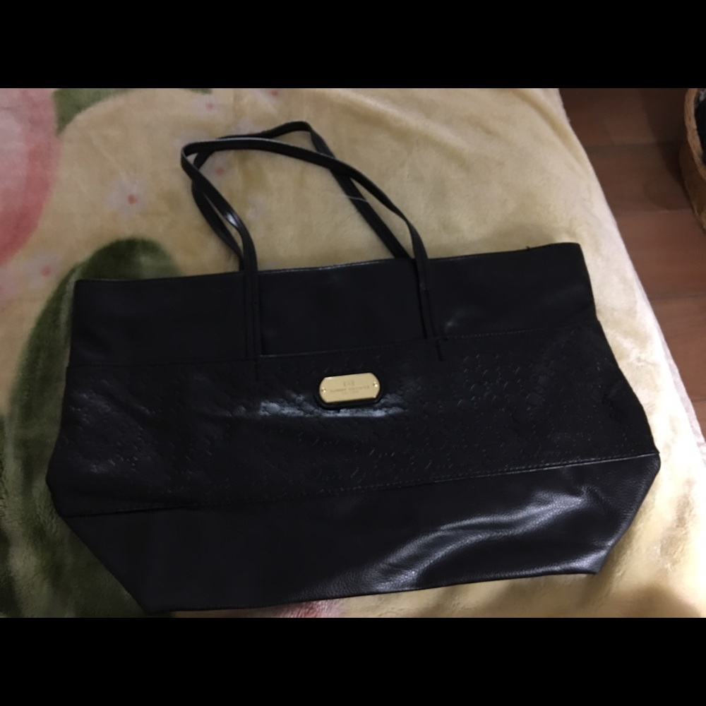 Tommy Hilfiger top handle tote black