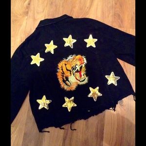 Just A Scratch Denim Jacket