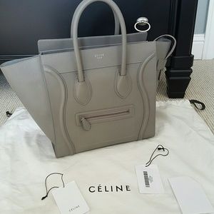 Celine Mini Luggage. Souris. Mint condition