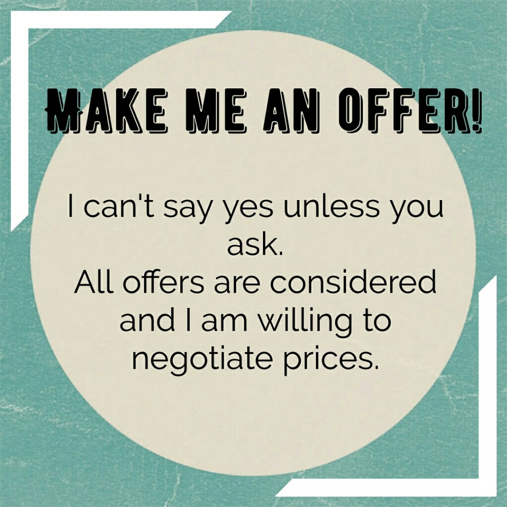 Make an offer :)