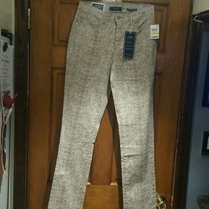 Charter Club Lexington Printed Straight Jeans