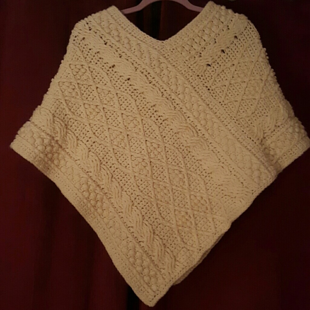 Irish Knit shawl