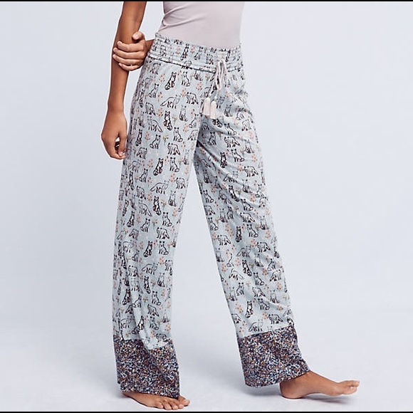 Anthropologie Other - Foxy sleep pants by Lilka