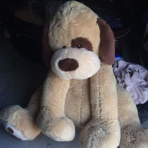 huge stuffed dog