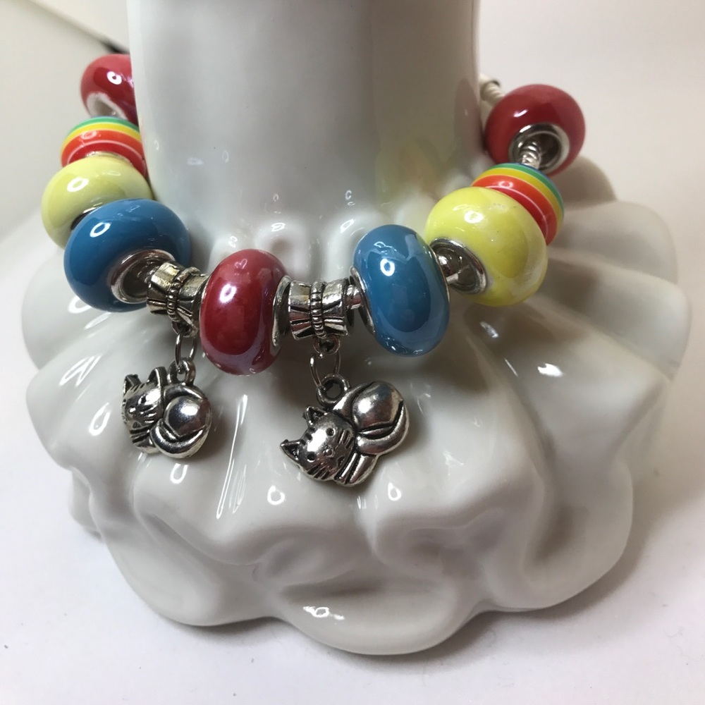 New Girls Euro Bracelet 7." (Other colors avail)