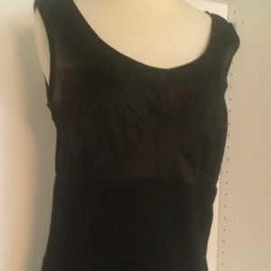 New 100% Silk Shulami Black Dress