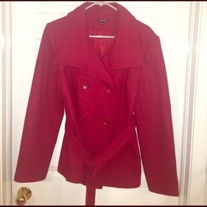 Maurice's Red Peacoat