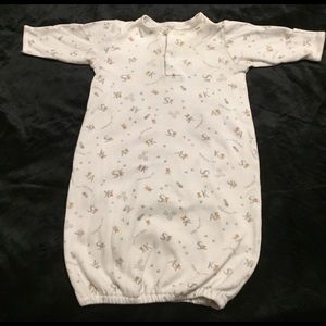 Saks baby "I'm a Saks Baby" gown. 0-6 months