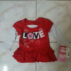 NWT Toddler girls shirt