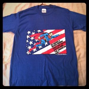 Vintage DC Comics Superman for America Kids Size