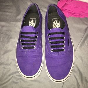 Purple vans