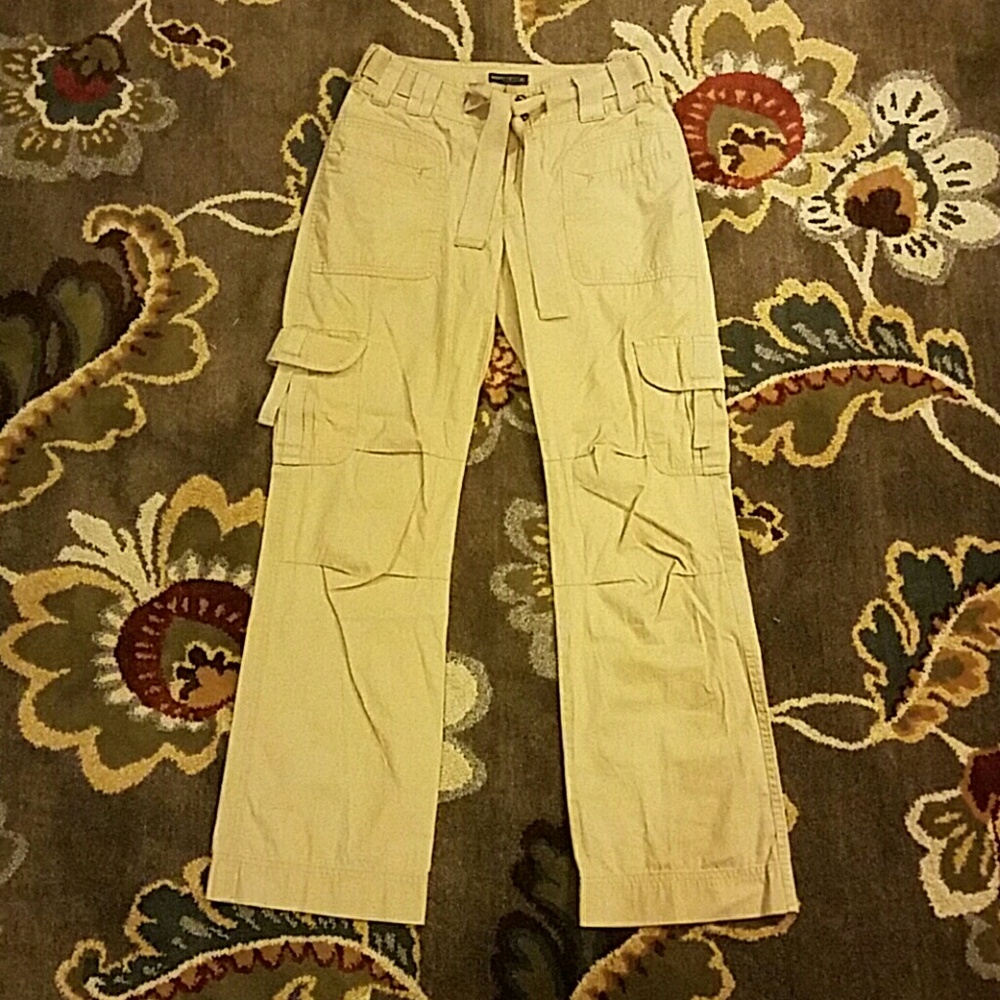 Banana Republic Khaki cargo pants