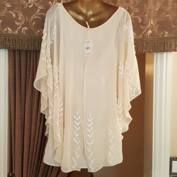 Free People Embroidered Cape Dress - Picture 5 of 7