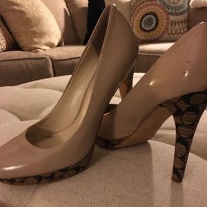 Coach Nude Pumps