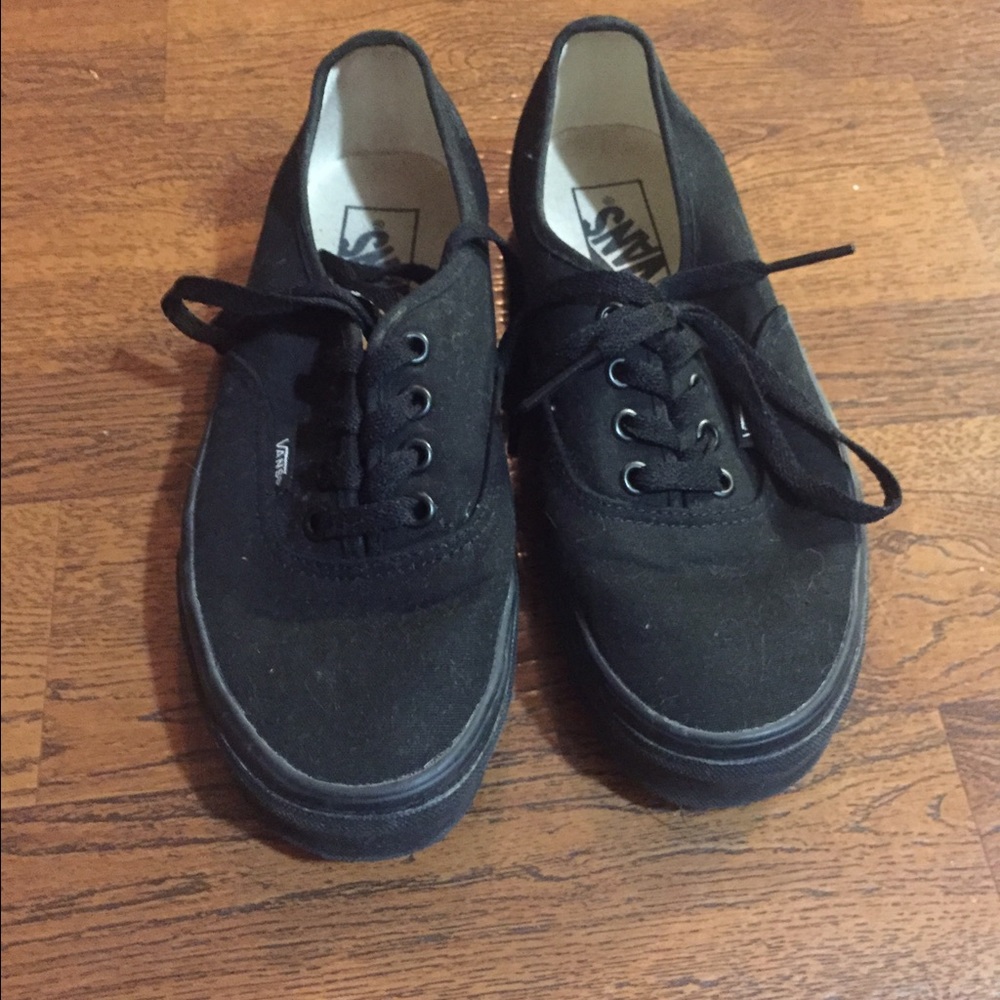 Black Vans