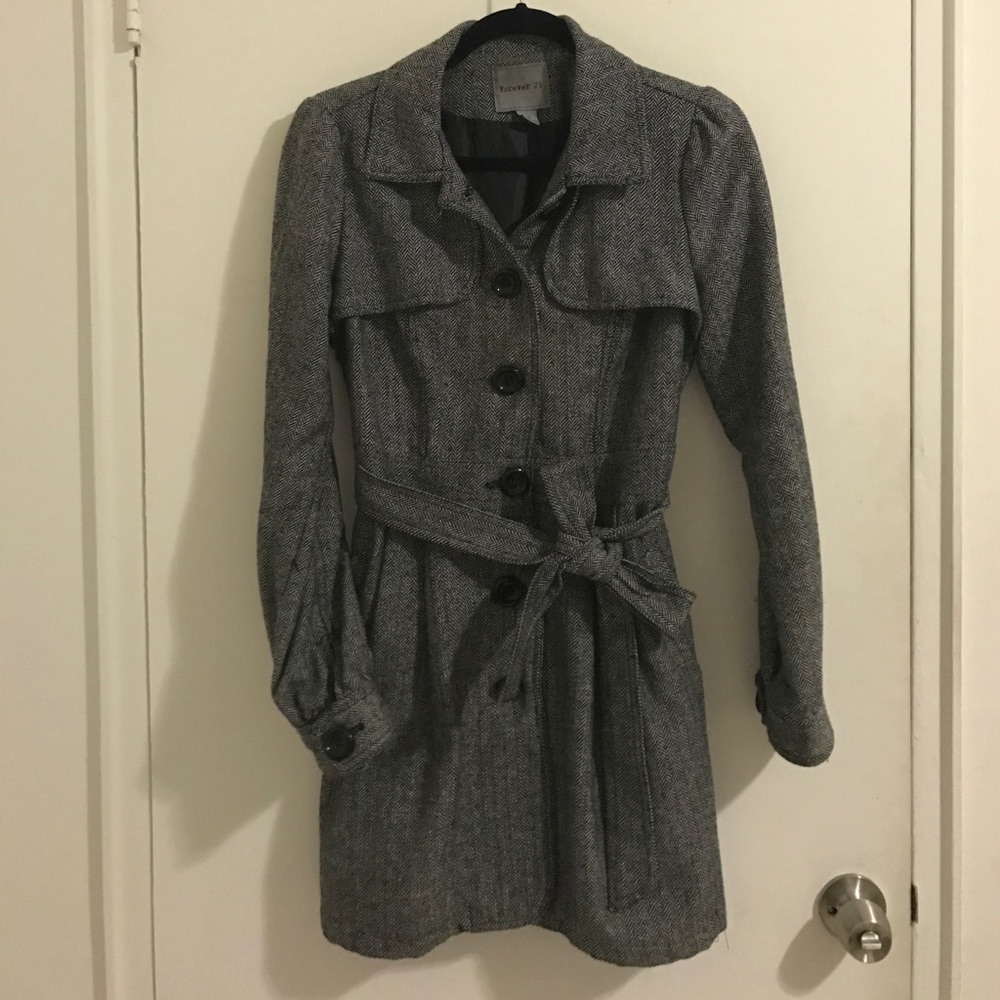 Forever 21 dress-length coat