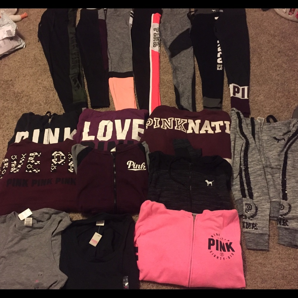 My Victoria secret pink collection ❤️