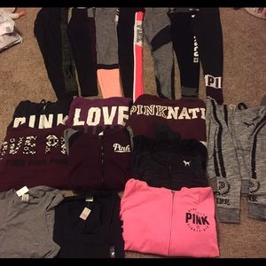 My Victoria secret pink collection ❤️