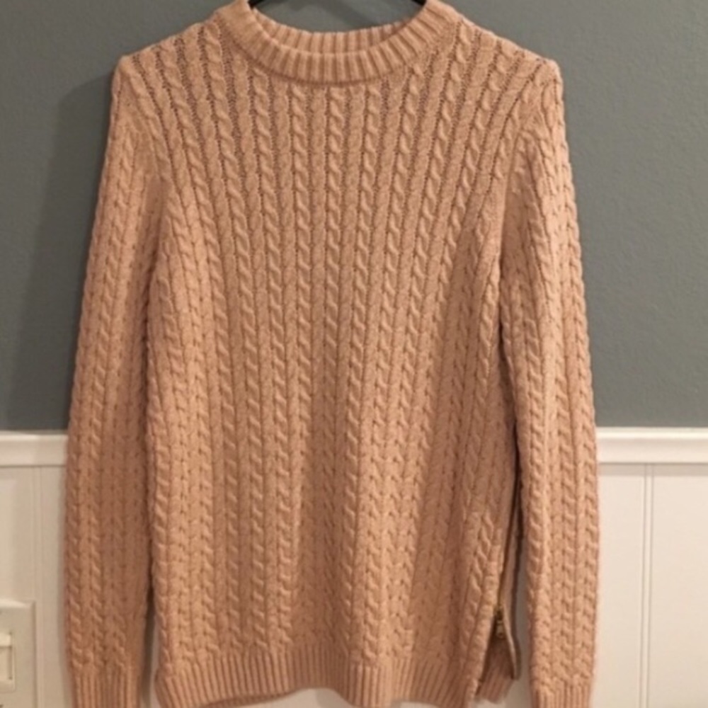 Zara Blush Pink knit sweater