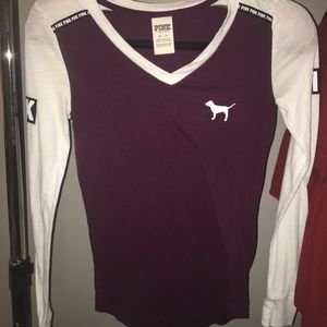 long sleeve PINK shirt