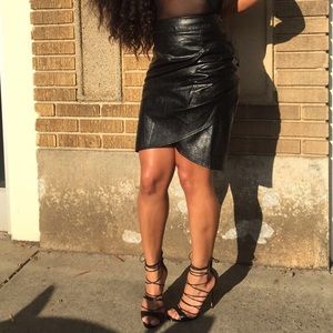 Brand NEW Leather Skirt