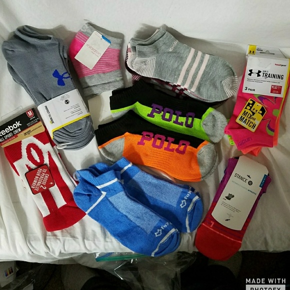 Under Armour Accessories - UNDER ARMOUR+ *nwt* 20+ pr UA, Nike, Polo, Stance