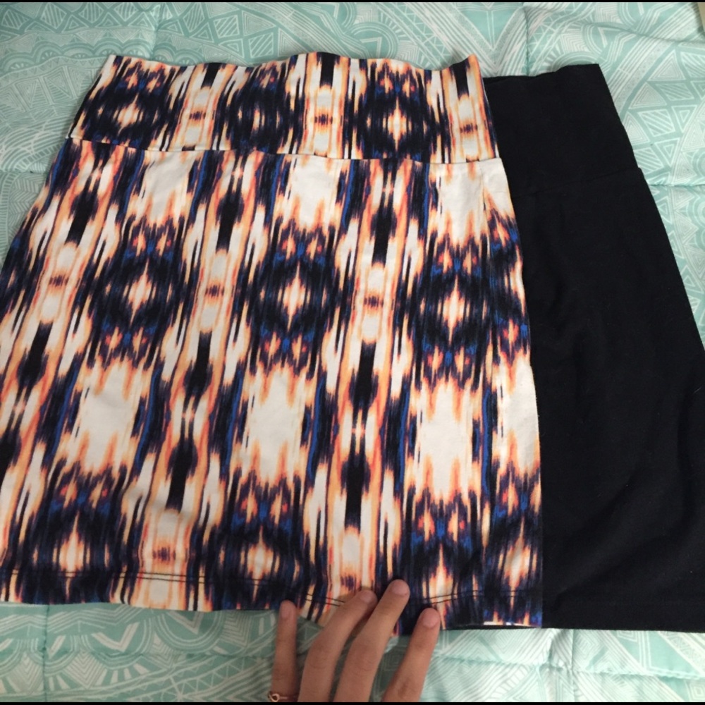 Two pencil skirts