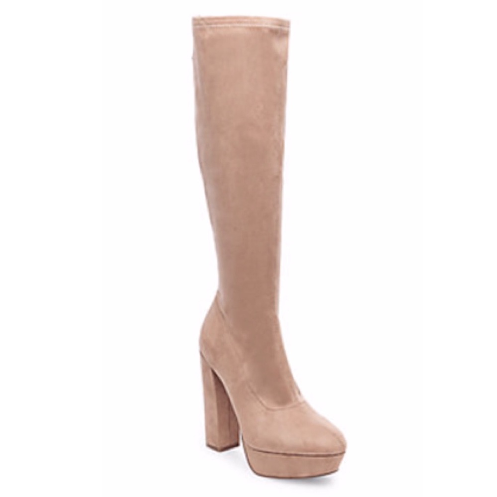 🔴SOLD: Steve Madden ARRIN Camel Suede Boots