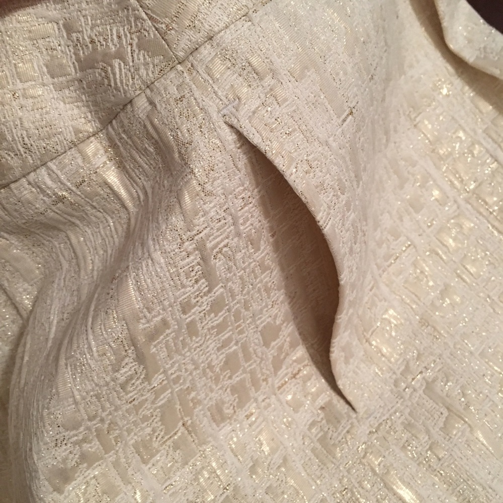 DONATED Merona Metallic Skirt Size 4 - Picture 5 of 5