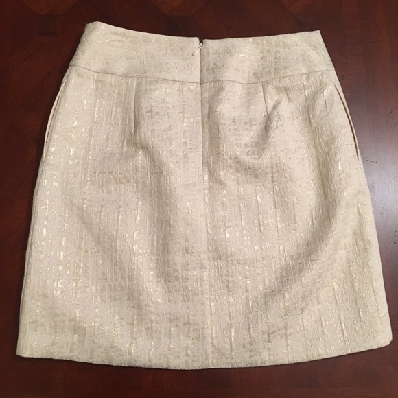 DONATED Merona Metallic Skirt Size 4 - Picture 2 of 5