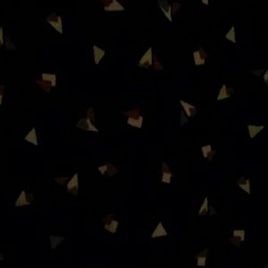 Dress with triangle print