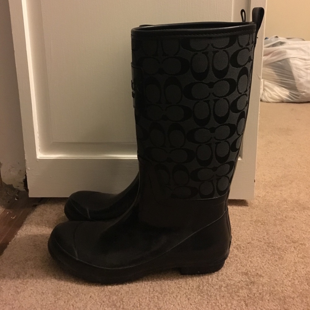 Coach Rainboots