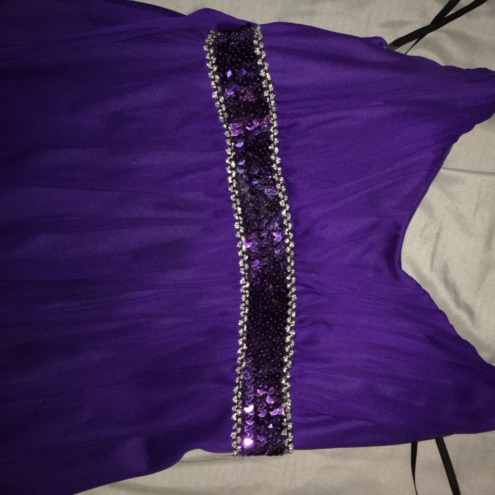 Purple dress