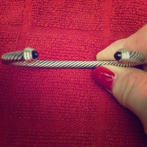 David Yurman 5 mm silver/gold cuff