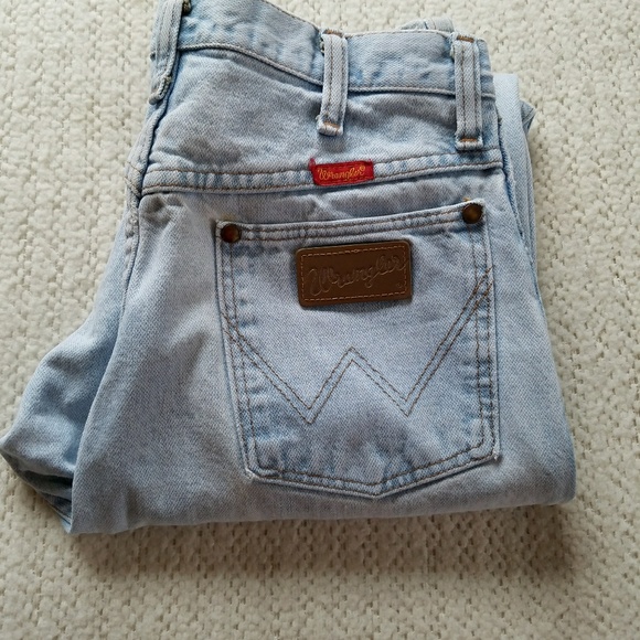 Wrangler Denim - ⬇VINTAGE WRANGLER HIGH WAISTED LIGHT WASH JEANS