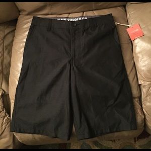 Mossimo black shorts with pinstripes waist 30