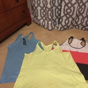 Bundle of 3 XL racerback workout tanks