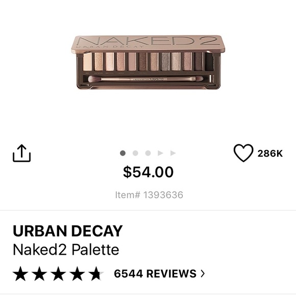 UD Naked 2 Palette - Picture 2 of 2