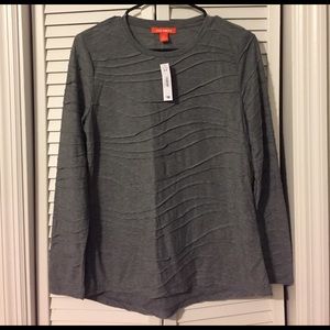 NWT Joe Fresh Wavy texture long sleeve