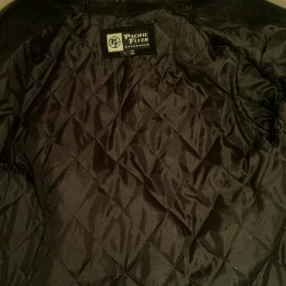 Pacific Flyer Black  Suede Jacket - Picture 5 of 6