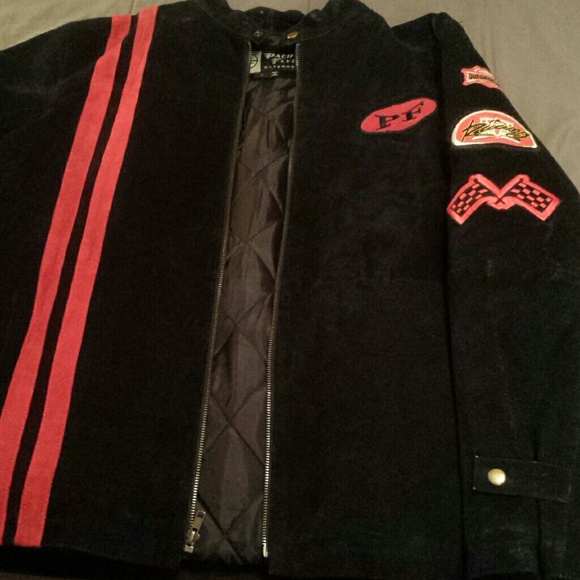 Pacific Flyer Black  Suede Jacket - Picture 6 of 6