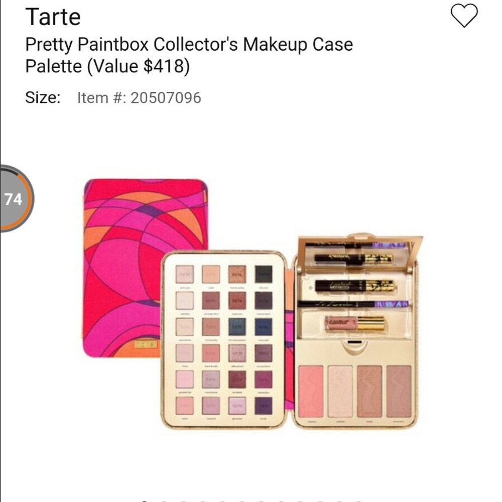 TARTE - eyeshadow pallet