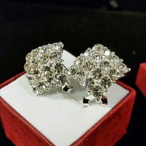 Vintage Rhinestone earrings