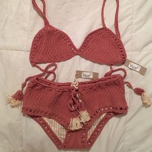 Crocheted bikini