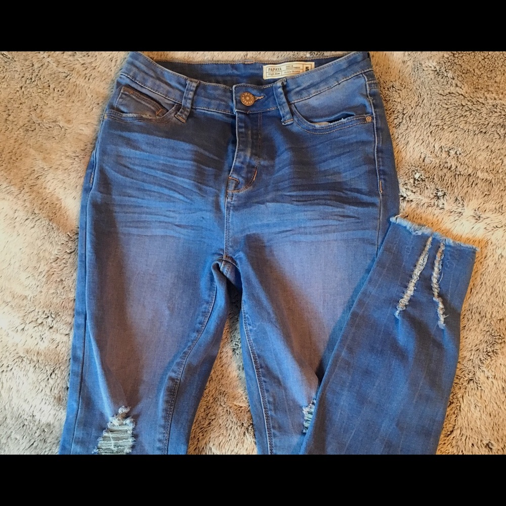 Papaya Skinny Jeans size 5