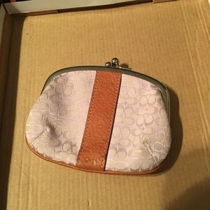 Coach coin holder