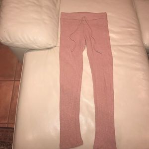 Fashion Nova Light Pink Comfy Cotton Pants